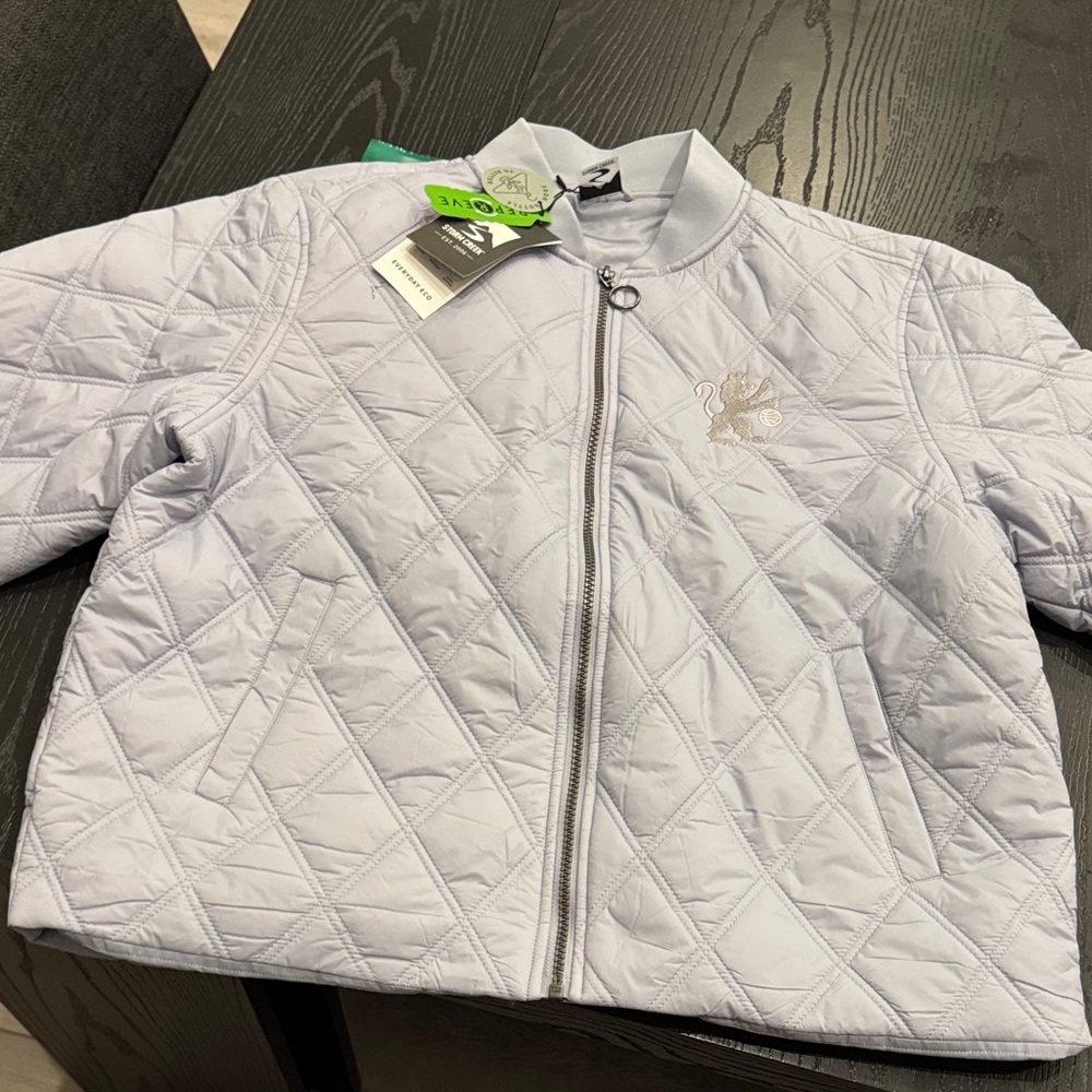 Lavender Storm Creek jacket with Sacramento Kings logo for women